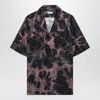 Dries Van Noten Floral Pattern Shirt With Chest Pockets And Short Sleeves