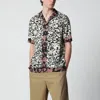Dries Van Noten Short-sleeve Abstract Pattern Shirt With Camp Collar
