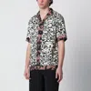 Dries Van Noten Short-sleeve Abstract Pattern Shirt With Camp Collar In Multi