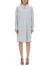 Dries Van Noten Women Shirt With Stripe Pattern In Multicolour