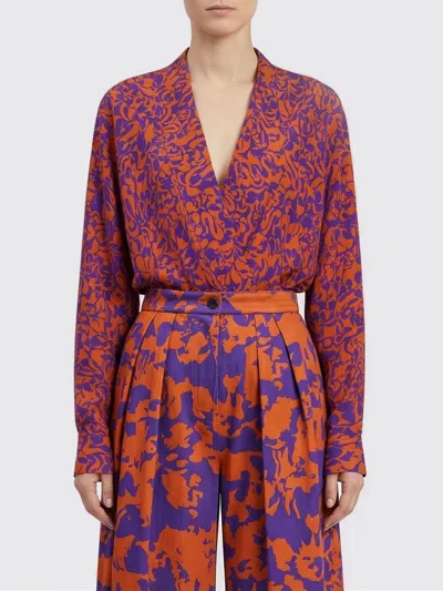 Dries Van Noten Shirt Woman  In Orange