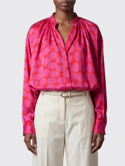 Dries Van Noten シャツ  レディース カラー ピンク In Pink