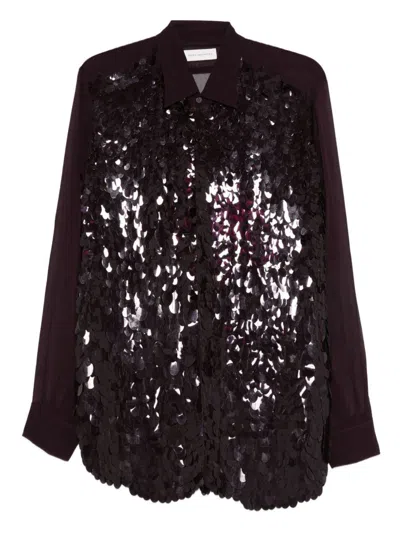 Dries Van Noten Shirts In Black