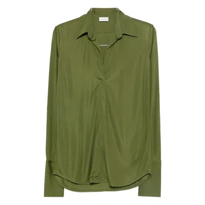 Dries Van Noten Shirts In Green