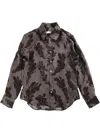 Dries Van Noten Celdon M.w. Shirt In Grey