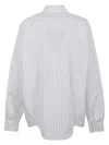 Dries Van Noten "casia 2022" Fines Striped Shirt In Multi