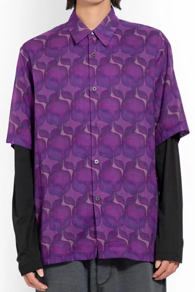 Dries Van Noten Shirts In Purple