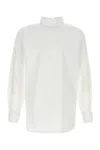 Dries Van Noten Men White Poplin Corsino Shirt In White