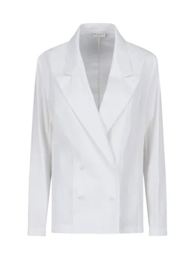 Dries Van Noten 01000-caplana 8329 Cotton Popeline In White