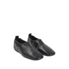 Dries Van Noten Soft Black Leather Loafers With Squared Toe In Black