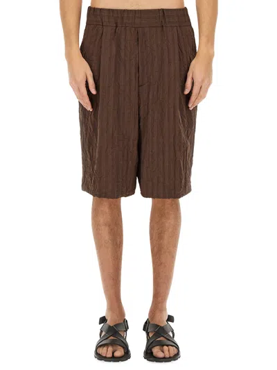 DRIES VAN NOTEN SHORT PLEATED