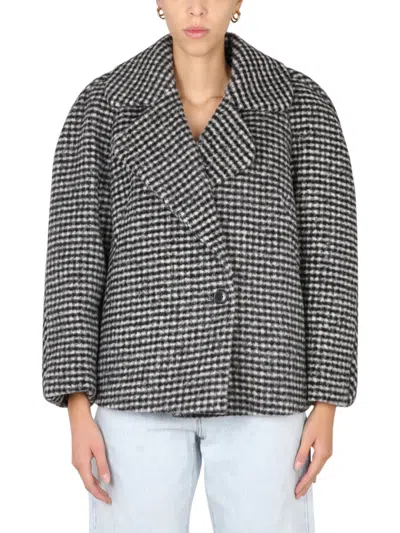 DRIES VAN NOTEN SHORT ROUND COAT