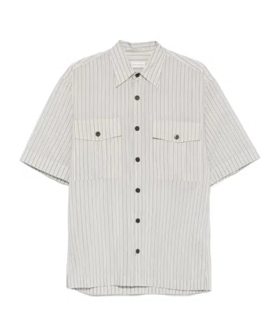 Dries Van Noten Short Sleeve Shirt In Multi