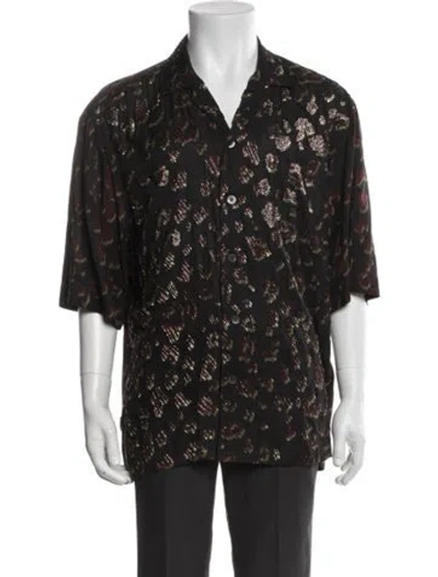 Pre-owned Dries Van Noten Short Sleeve Shirt In Multi