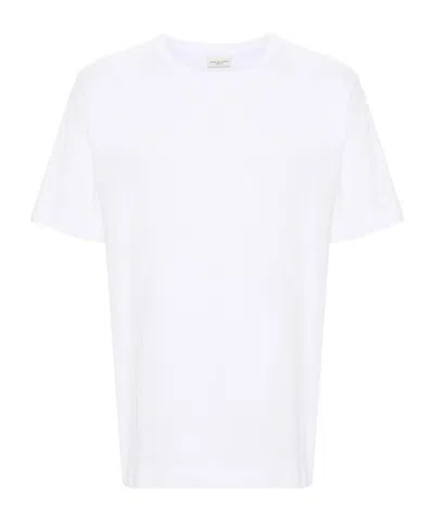 Dries Van Noten Short-sleeved Crewneck T-shirt In White