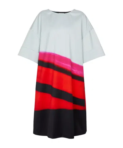 Dries Van Noten Short-sleeved Dress In Multi