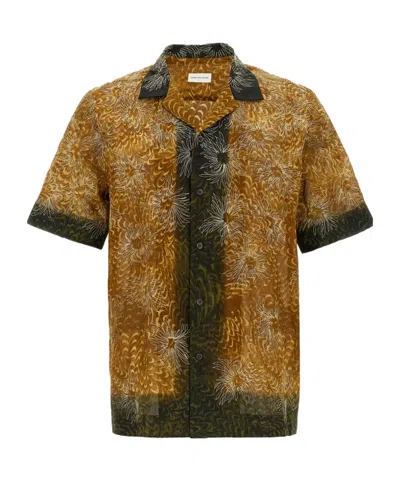 DRIES VAN NOTEN DRIES VAN NOTEN EMBROIDERED SHORT-SLEEVED SHIRT