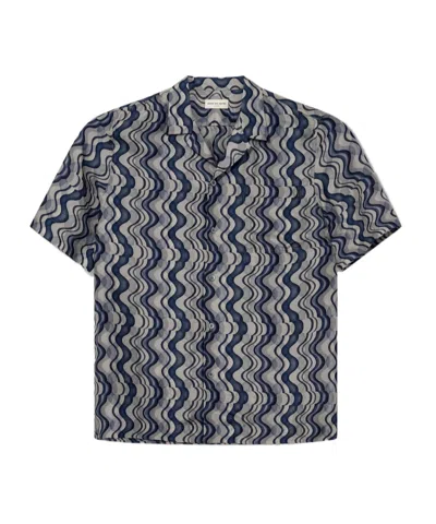 Dries Van Noten Short-sleeved Shirt In Gray