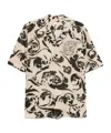 Dries Van Noten Carltone Printed Short-sleeved Shirt In Nude