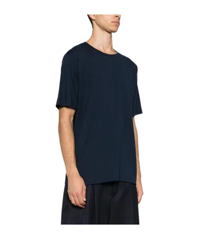 Dries Van Noten Short-sleeved T-shirt In Navy