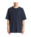 Dries Van Noten Oversized Short Sleeve Round Neck Cotton T-shirt In Black
