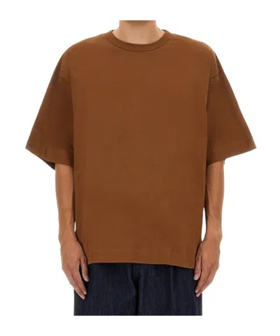 Dries Van Noten Short-sleeved T-shirt In Brown