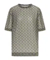 Dries Van Noten Oversized Transparent T-shirt In Green