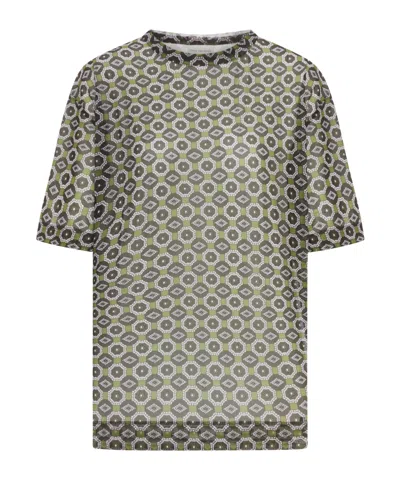 Dries Van Noten Short-sleeved T-shirt In Gray