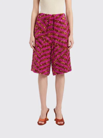 Dries Van Noten Shorts Woman  In Pink