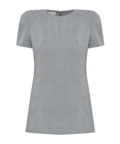 Dries Van Noten Short-sleeved Top In Gray