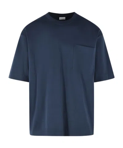 Dries Van Noten Short-sleeved T-shirt In Blue