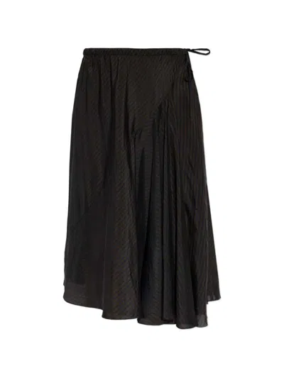 Dries Van Noten Sibanna 4284 W. W. Skirt Dbrn In Brown