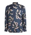 Dries Van Noten Carvies Shirt And Blouse Blue In Navy