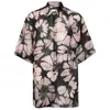 Dries Van Noten Cass Floral Silk Button-up Shirt