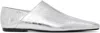 Dries Van Noten Silver Slip On Loafers In 952 Silver