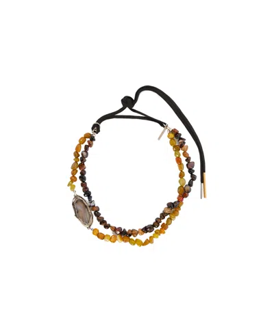Dries Van Noten Silver-tone Multi-stone Necklace