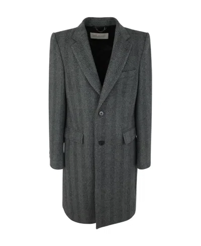 DRIES VAN NOTEN SINGLE-BREASTED COAT