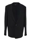 Dries Van Noten Single Breasted Jacket In Black