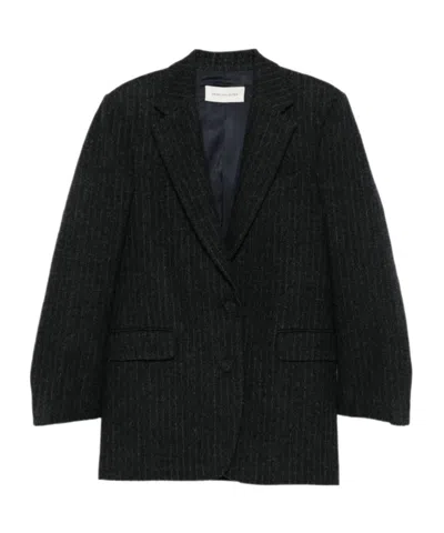 Dries Van Noten Single-breasted Suit Jacket In Black