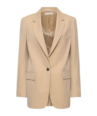 Dries Van Noten Single-breasted Suit Jacket In Brown