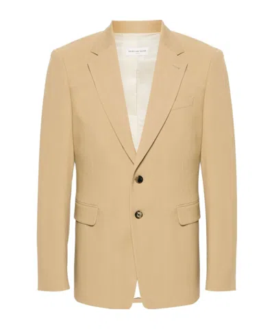 DRIES VAN NOTEN SINGLE-BREASTED SUIT JACKET
