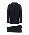 Dries Van Noten Single-breasted Suit With Two Pieces In Black