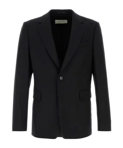 DRIES VAN NOTEN DRIES VAN NOTEN SINGLE BREASTED TAILORED BLAZER