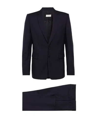 Dries Van Noten Single-breasted Wool Suit In Black