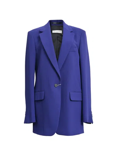 Pre-owned Dries Van Noten Single-breasted Blazer In Blue