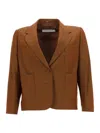 Dries Van Noten Single-breasted  Jacket In Brown