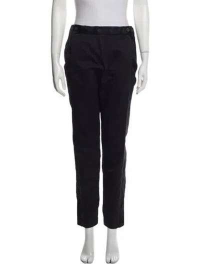 Pre-owned Dries Van Noten Skinny Leg Pants In Black