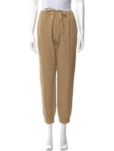 Pre-owned Dries Van Noten Skinny Leg Pants In Neutral