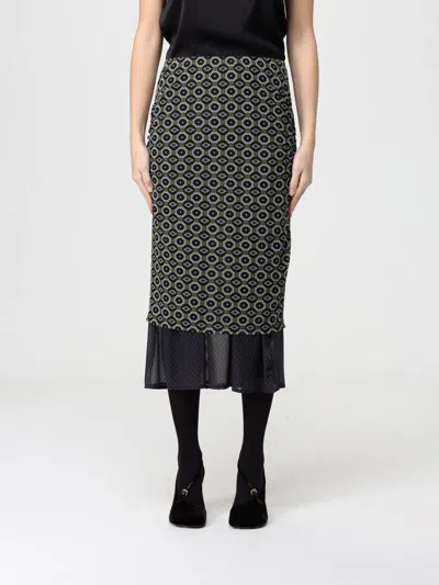 DRIES VAN NOTEN SKIRT DRIES VAN NOTEN WOMAN COLOR GREEN,H68681012