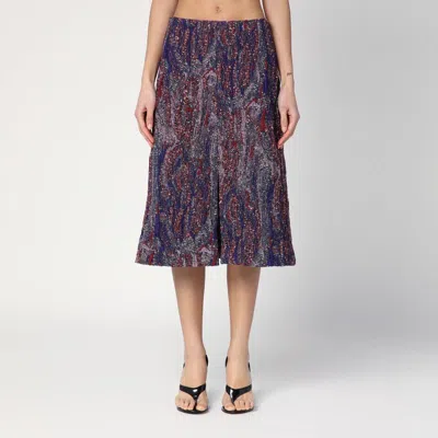 DRIES VAN NOTEN DRIES VAN NOTEN  SKIRT IN JACQUARD COTTON-BLEND VISCOSE